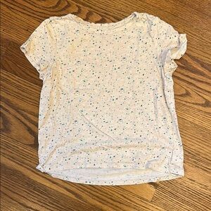 GUC Old Navy Girls Speckled T-Shirt; L
